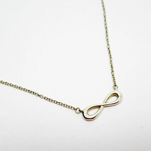 Tiffany Co Infinity Necklace Sterling Silver